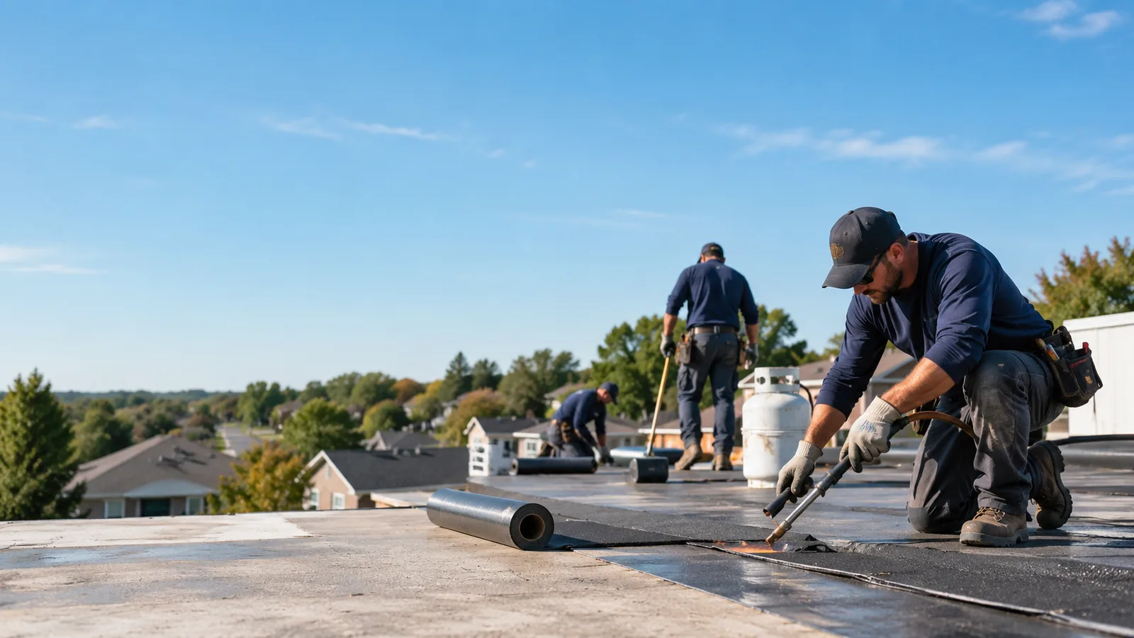 Flat Roof Leak Repair providers in Nicholasville, KY